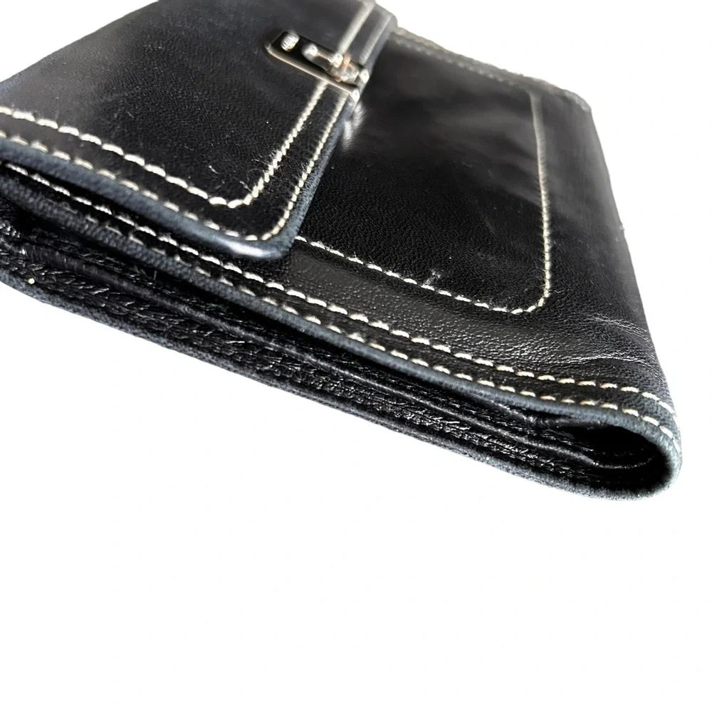 Prada Black Twistlock Wallet